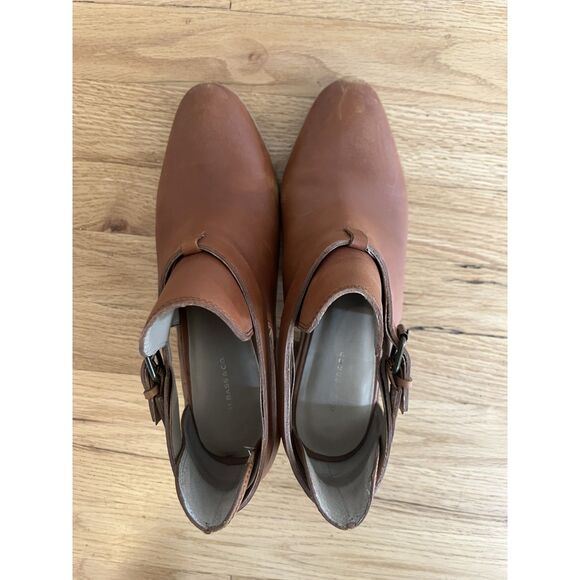 G.H. Bass & Co. Womens Brown Leather Sylvia Ankle Booties 9.5 - Picture 8 of 8